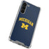 University of Michigan M Galaxy S24 FE Clear Case