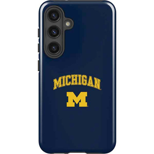 University of Michigan M Galaxy S25 Impact Case