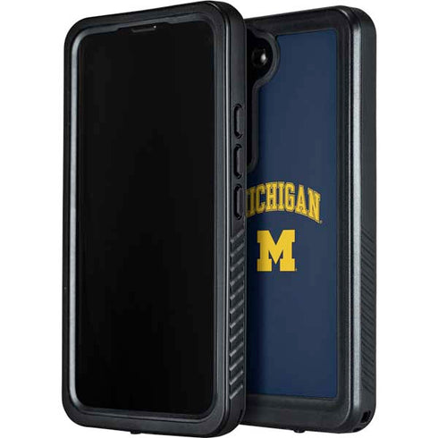 University of Michigan M Galaxy S24 Plus Waterproof Case