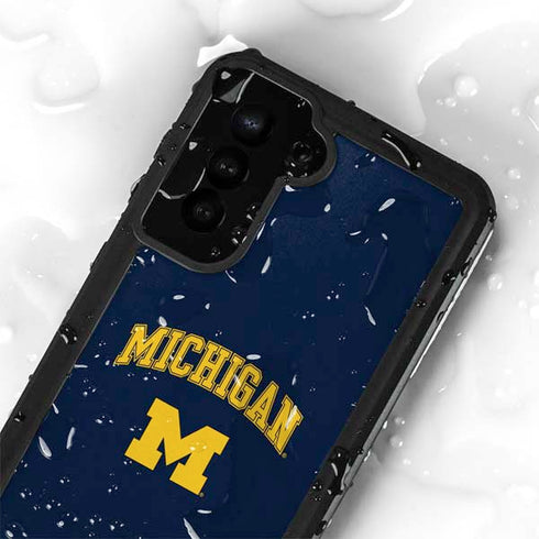 University of Michigan M Galaxy S24 Plus Waterproof Case