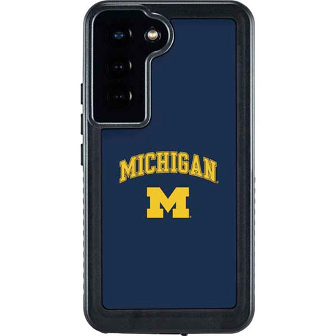 University of Michigan M Galaxy S24 Waterproof Case