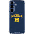 University of Michigan M Galaxy S25 Clear Case