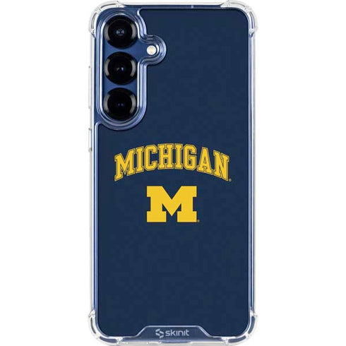 University of Michigan M Galaxy S25 Plus Clear Case