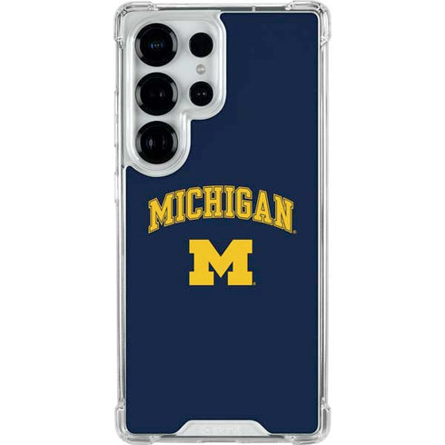 University of Michigan M Galaxy S26 Ultra Clear Case