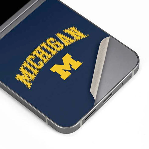 University of Michigan M Galaxy Z Flip6 Skin