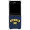 University of Michigan M Galaxy Z Flip6 Clear Case