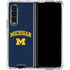 University of Michigan M Galaxy Z Fold4 5G Clear Case