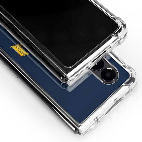 University of Michigan M Galaxy Z Fold4 5G Clear Case