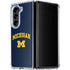 University of Michigan M Galaxy Z Fold5 5G Clear Case