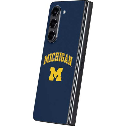 University of Michigan M Galaxy Z Fold5 5G Skin