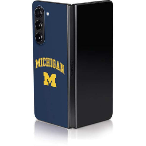 University of Michigan M Galaxy Z Fold5 5G Skin