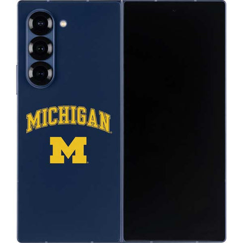 University of Michigan M Galaxy Z Fold6 Skin