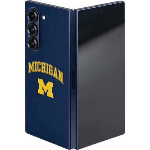 University of Michigan M Galaxy Z Fold6 Skin