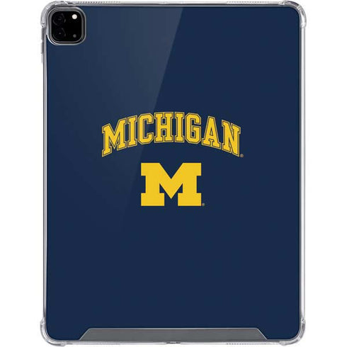 University of Michigan M iPad Pro 12.9in (2020) Clear Case