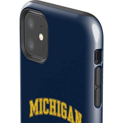 University of Michigan M iPhone 11 Impact Case