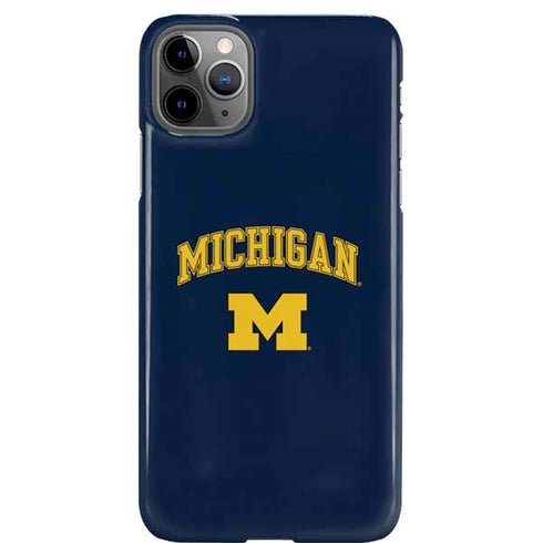 University of Michigan M iPhone 11 Pro Max Lite Case