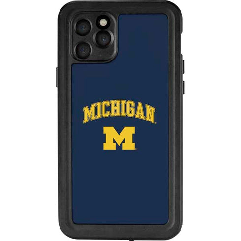 University of Michigan M iPhone 11 Pro Waterproof Case