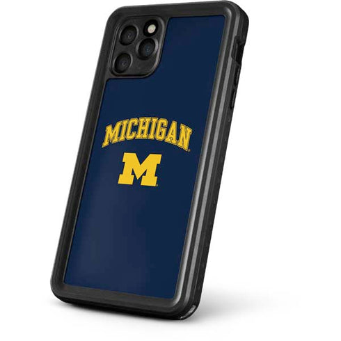 University of Michigan M iPhone 11 Pro Waterproof Case