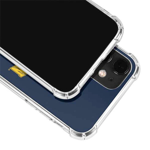 University of Michigan M iPhone 12 Clear Case