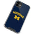University of Michigan M iPhone 12 Clear Case