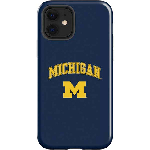 University of Michigan M iPhone 12 Impact Case