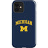 University of Michigan M iPhone 12 Impact Case