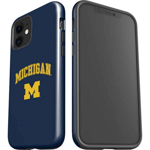 University of Michigan M iPhone 12 Impact Case
