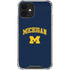 University of Michigan M iPhone 12 Mini Clear Case