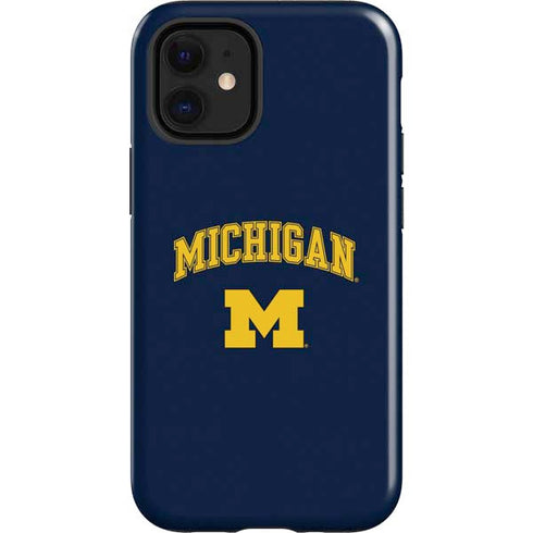 University of Michigan M iPhone 12 Mini Impact Case