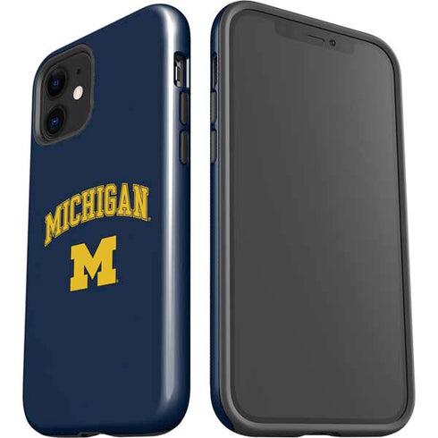 University of Michigan M iPhone 12 Mini Impact Case
