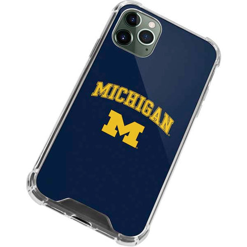 University of Michigan M iPhone 12 Pro Clear Case