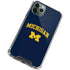 University of Michigan M iPhone 12 Pro Clear Case