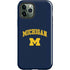 University of Michigan M iPhone 12 Pro Impact Case