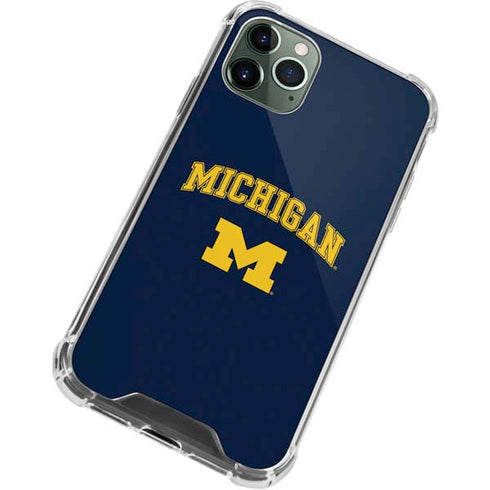 University of Michigan M iPhone 12 Pro Max Clear Case