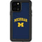 University of Michigan M iPhone 12 Pro Waterproof Case