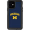 University of Michigan M iPhone 12 Waterproof Case