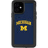 University of Michigan M iPhone 12 Waterproof Case
