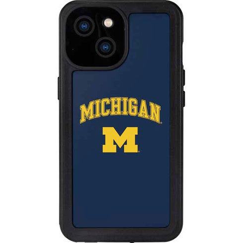 University of Michigan M iPhone 13 Mini Waterproof Case