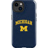 University of Michigan M iPhone 14 Plus Impact Case