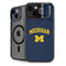 University of Michigan M iPhone 14 Plus Kickstand Case