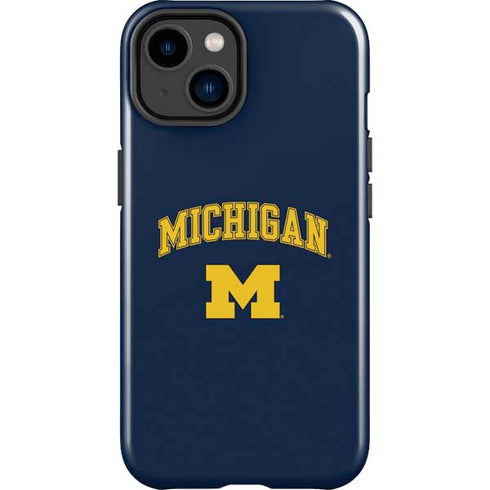 University of Michigan M iPhone 15 Impact Case