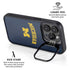 University of Michigan M iPhone 15 Pro Max Kickstand Case