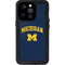 University of Michigan M iPhone 15 Pro Waterproof Case