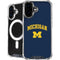 University of Michigan M iPhone 16 MagSafe Case