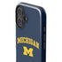 University of Michigan M iPhone 16 Plus Impact Case