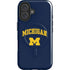 University of Michigan M iPhone 16 Plus Magsafe Impact Case