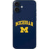 University of Michigan M iPhone 16 Plus Skin