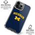 University of Michigan M iPhone 16 Pro Max Clear Case