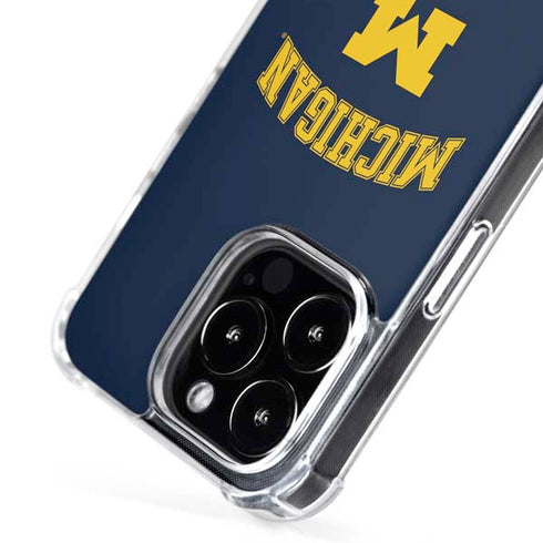 University of Michigan M iPhone 16 Pro Max MagSafe Case