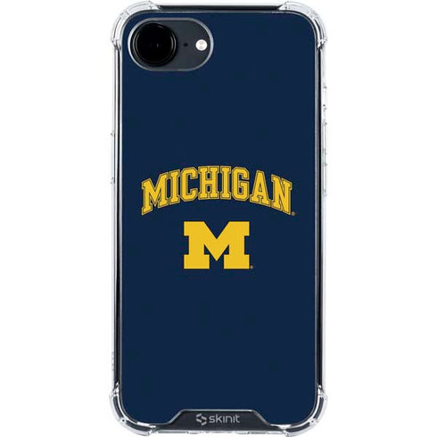 University of Michigan M iPhone 16e Clear Case